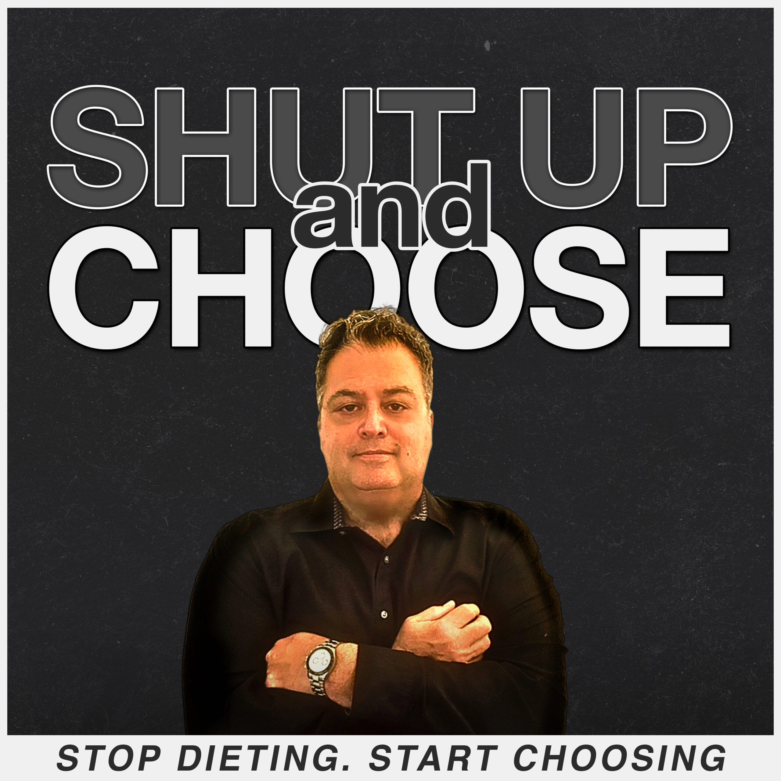 Shut Up And Choose podcast cover art by Jonathan Ressler